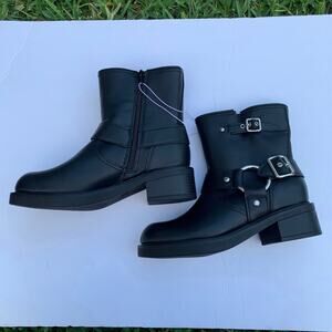 Universal Thread Women Harness Black Conor Boots Size 7.5 and 8 Available NWT